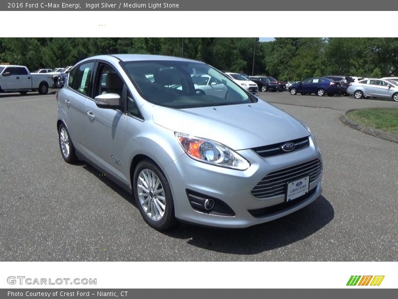 Ingot Silver / Medium Light Stone 2016 Ford C-Max Energi