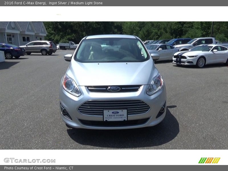 Ingot Silver / Medium Light Stone 2016 Ford C-Max Energi