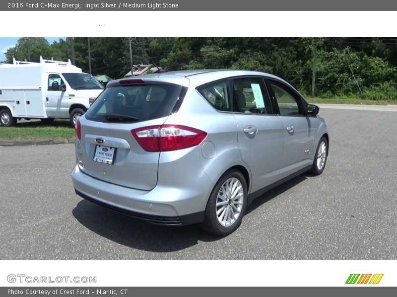 Ingot Silver / Medium Light Stone 2016 Ford C-Max Energi