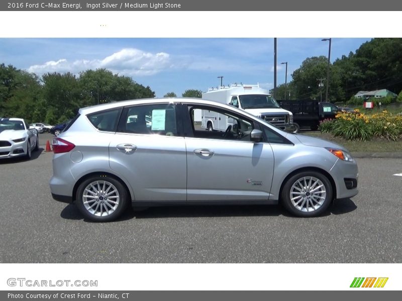 Ingot Silver / Medium Light Stone 2016 Ford C-Max Energi