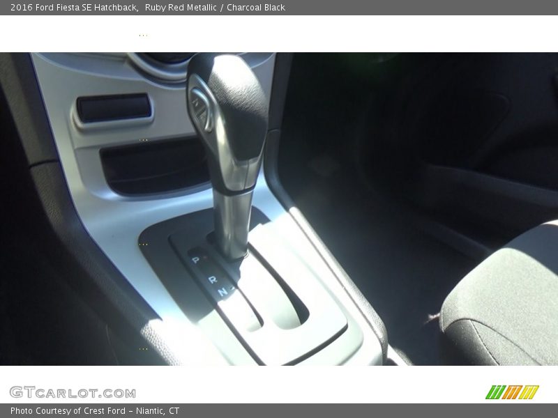 Ruby Red Metallic / Charcoal Black 2016 Ford Fiesta SE Hatchback