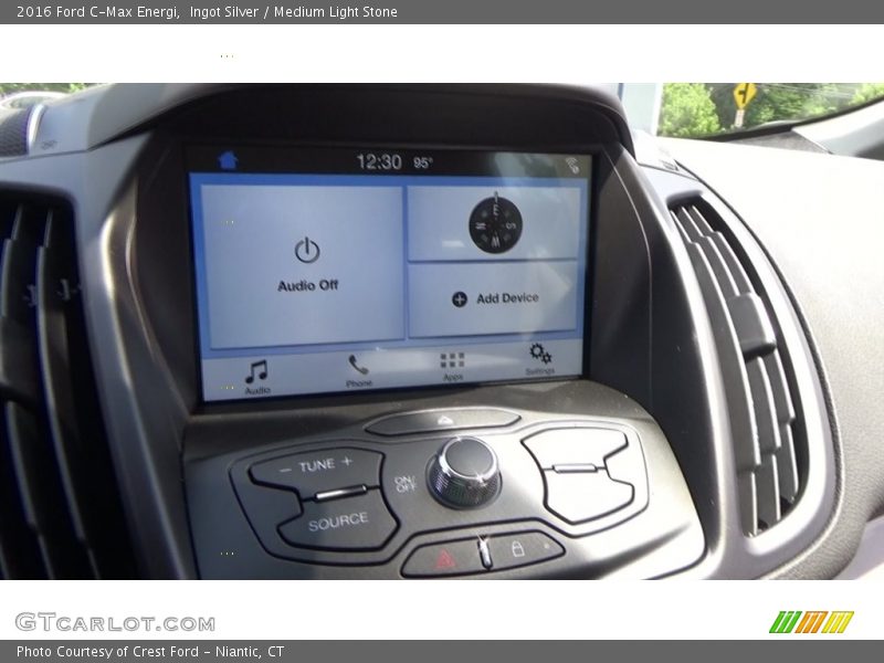 Ingot Silver / Medium Light Stone 2016 Ford C-Max Energi