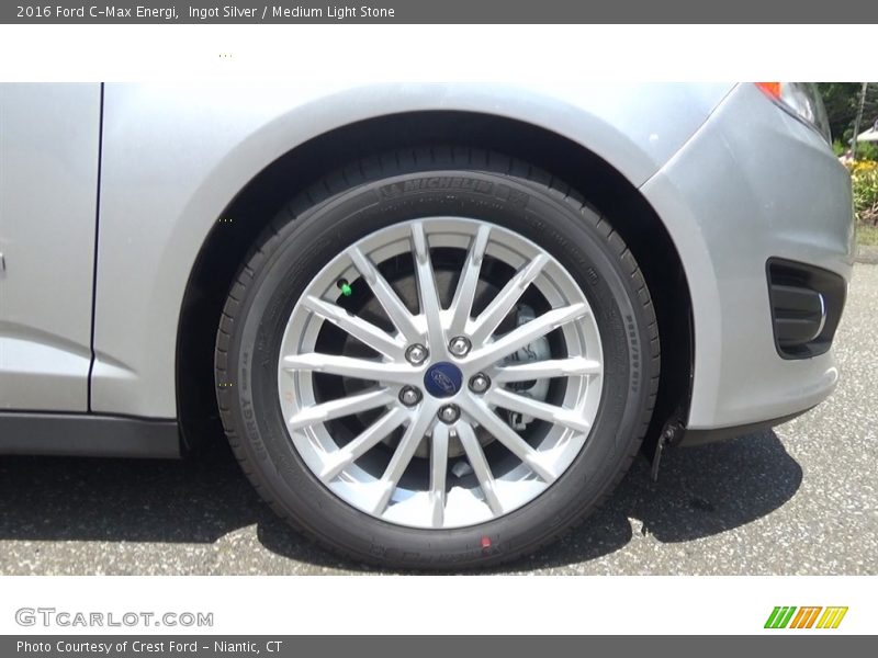 Ingot Silver / Medium Light Stone 2016 Ford C-Max Energi
