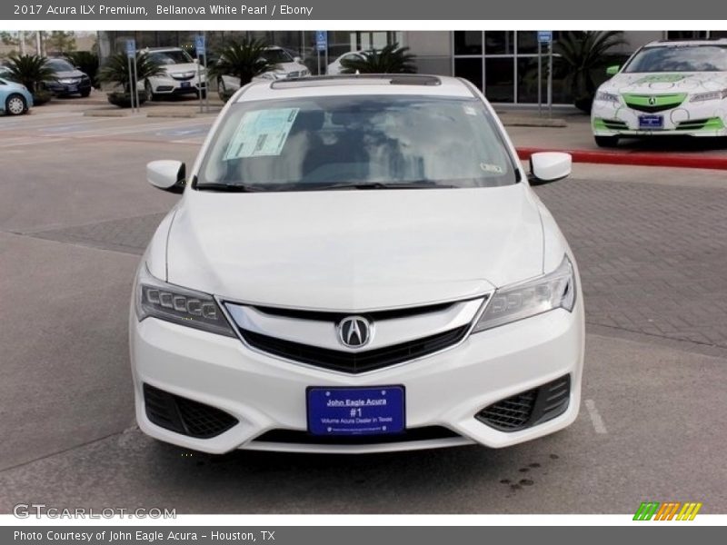 Bellanova White Pearl / Ebony 2017 Acura ILX Premium