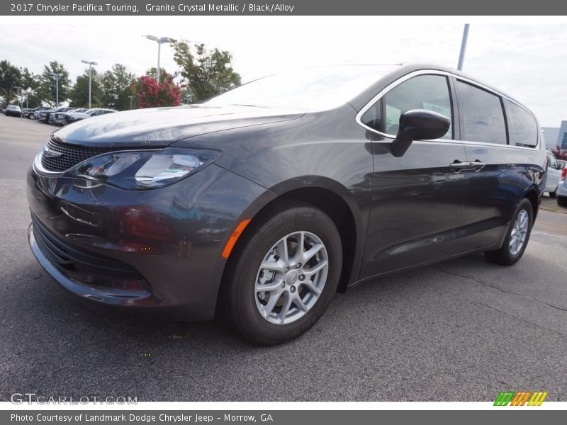 Granite Crystal Metallic / Black/Alloy 2017 Chrysler Pacifica Touring