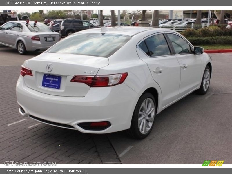 Bellanova White Pearl / Ebony 2017 Acura ILX Premium