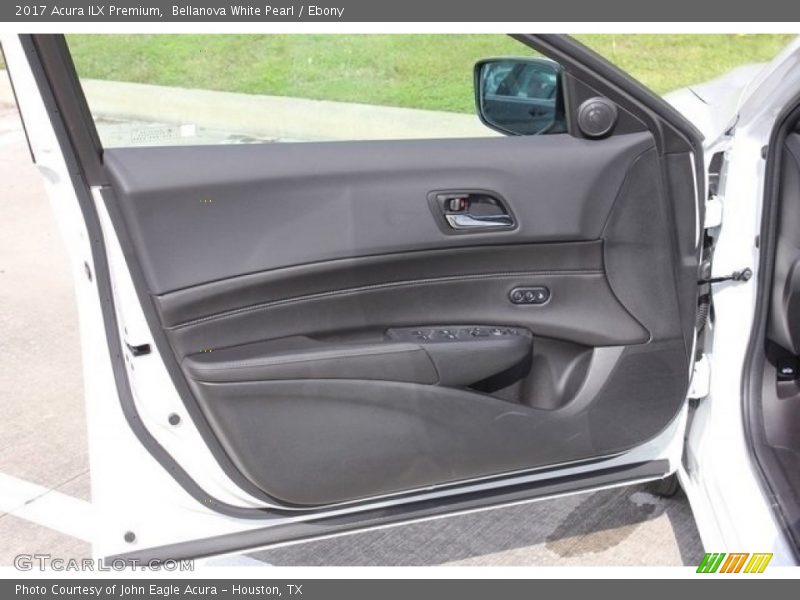 Bellanova White Pearl / Ebony 2017 Acura ILX Premium