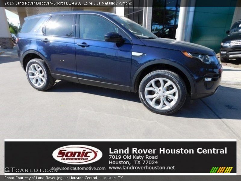 Loire Blue Metallic / Almond 2016 Land Rover Discovery Sport HSE 4WD