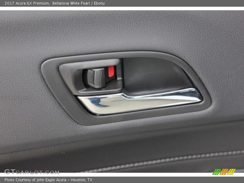 Bellanova White Pearl / Ebony 2017 Acura ILX Premium