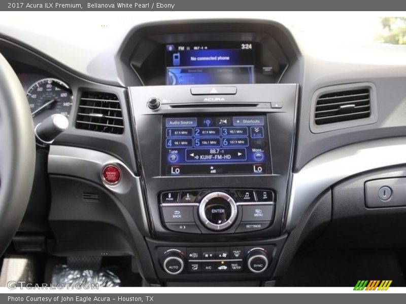 Bellanova White Pearl / Ebony 2017 Acura ILX Premium