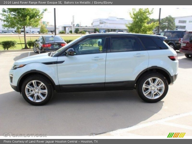 Baltoro Ice Metalllic / Ebony/Ebony 2016 Land Rover Range Rover Evoque SE