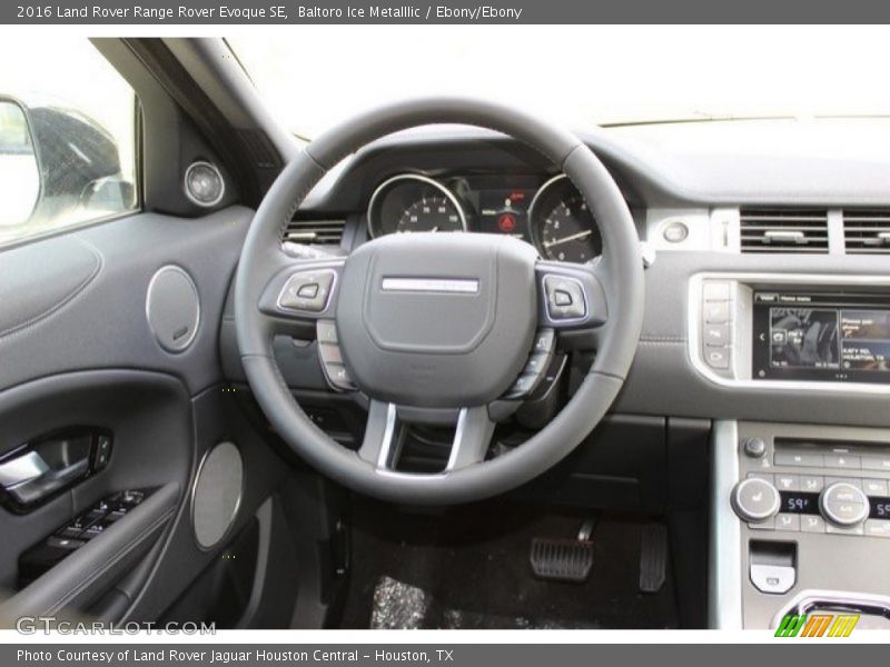 Baltoro Ice Metalllic / Ebony/Ebony 2016 Land Rover Range Rover Evoque SE