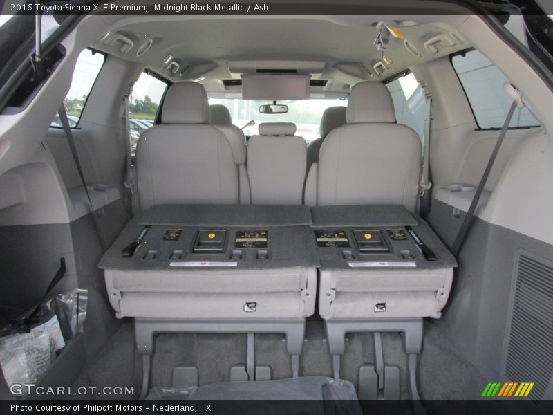 Midnight Black Metallic / Ash 2016 Toyota Sienna XLE Premium