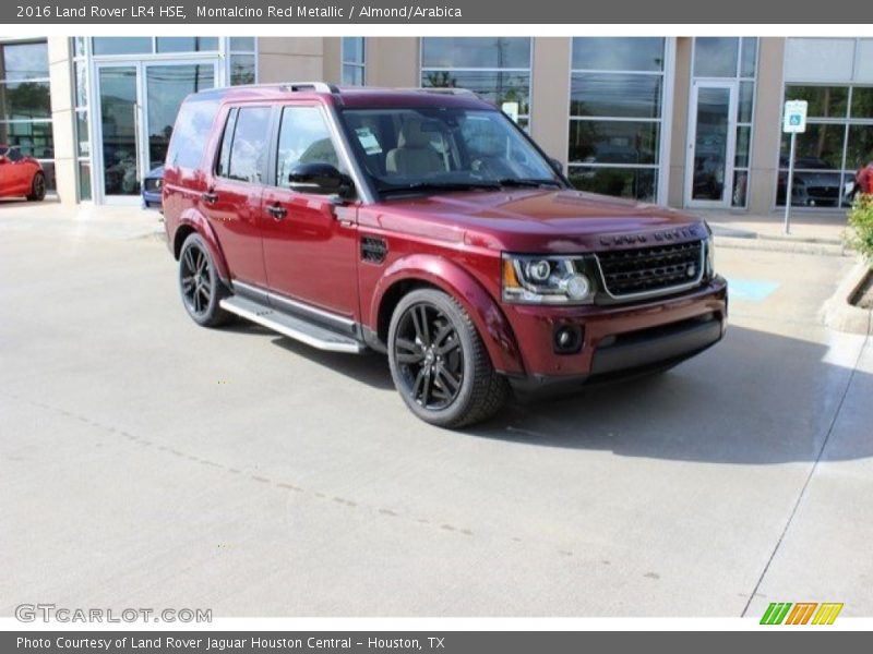 Montalcino Red Metallic / Almond/Arabica 2016 Land Rover LR4 HSE