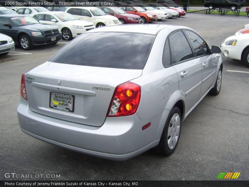 Titanuim Silver Metallic / Grey 2006 Suzuki Forenza Sedan