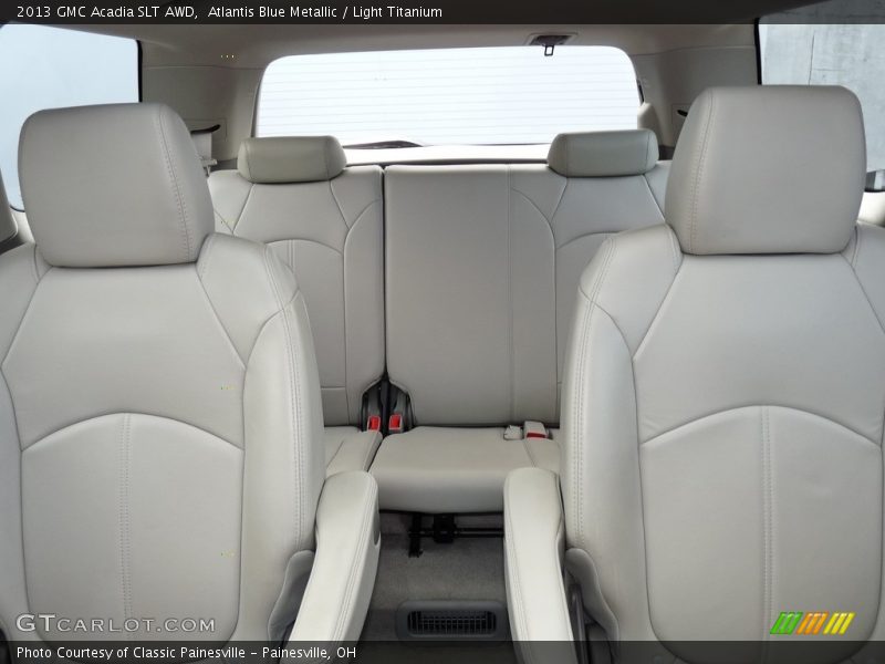 Atlantis Blue Metallic / Light Titanium 2013 GMC Acadia SLT AWD