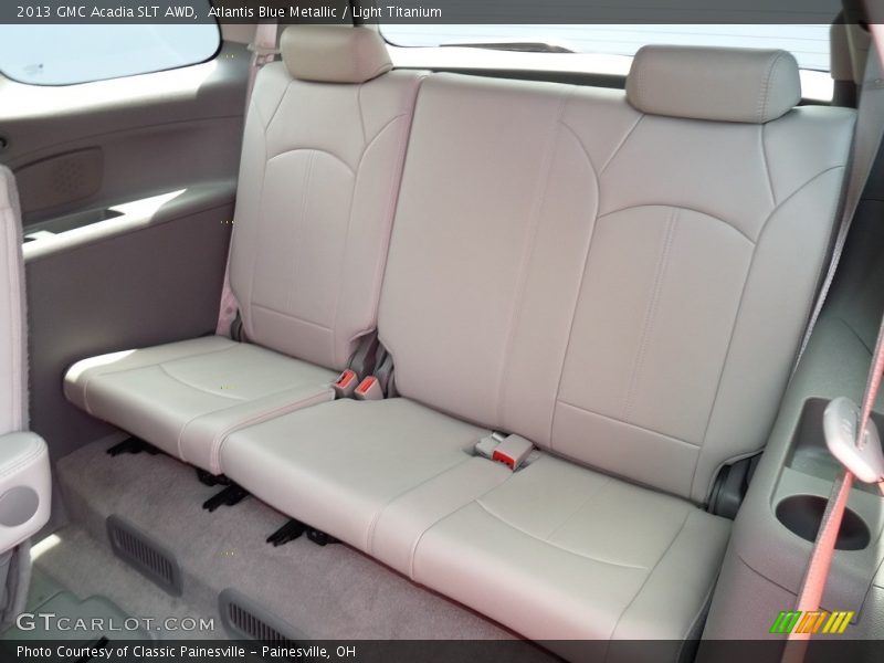Atlantis Blue Metallic / Light Titanium 2013 GMC Acadia SLT AWD