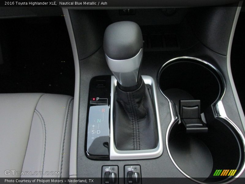 Nautical Blue Metallic / Ash 2016 Toyota Highlander XLE