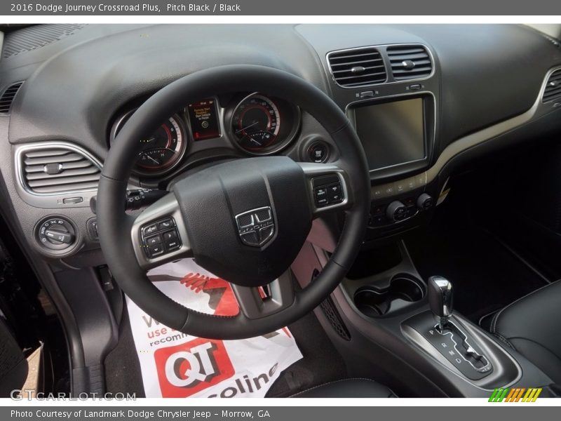 Pitch Black / Black 2016 Dodge Journey Crossroad Plus