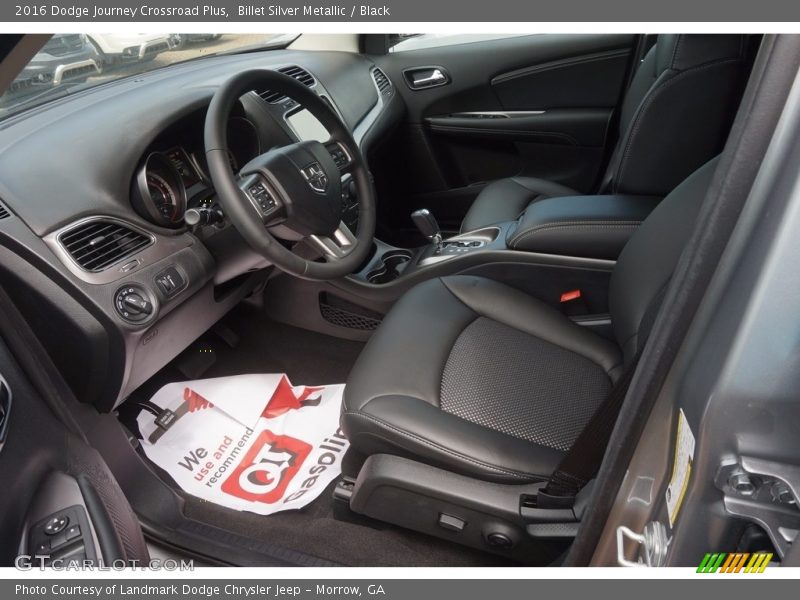 Billet Silver Metallic / Black 2016 Dodge Journey Crossroad Plus