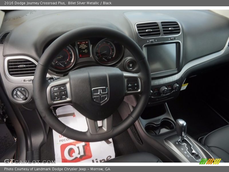 Billet Silver Metallic / Black 2016 Dodge Journey Crossroad Plus
