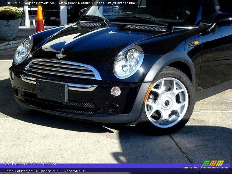Astro Black Metallic / Space Grey/Panther Black 2005 Mini Cooper Convertible
