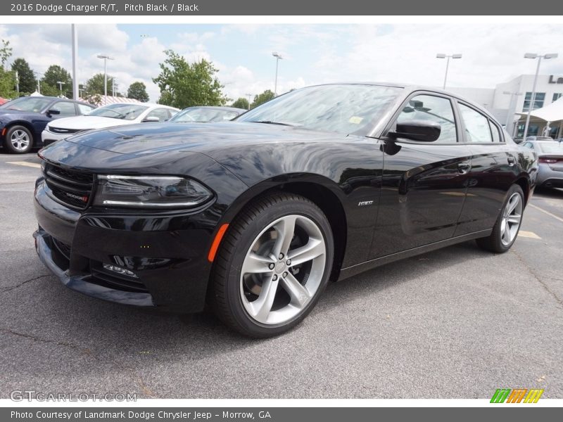 Pitch Black / Black 2016 Dodge Charger R/T