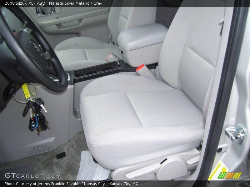 Majestic Silver Metallic / Grey 2008 Suzuki XL7 AWD