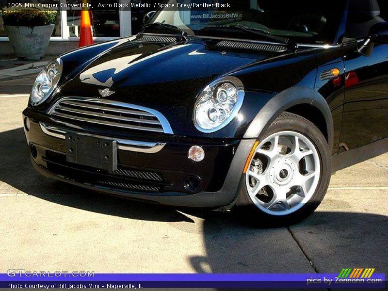 Astro Black Metallic / Space Grey/Panther Black 2005 Mini Cooper Convertible