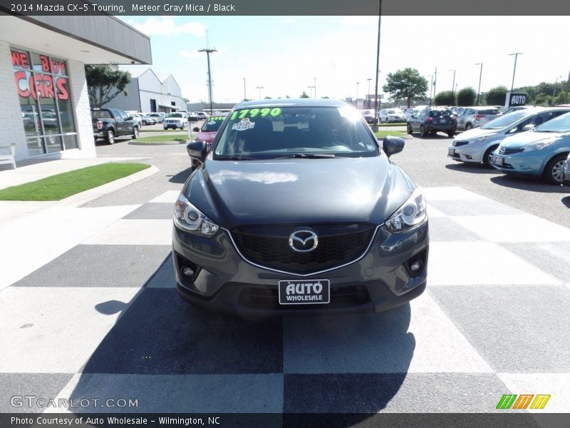 Meteor Gray Mica / Black 2014 Mazda CX-5 Touring