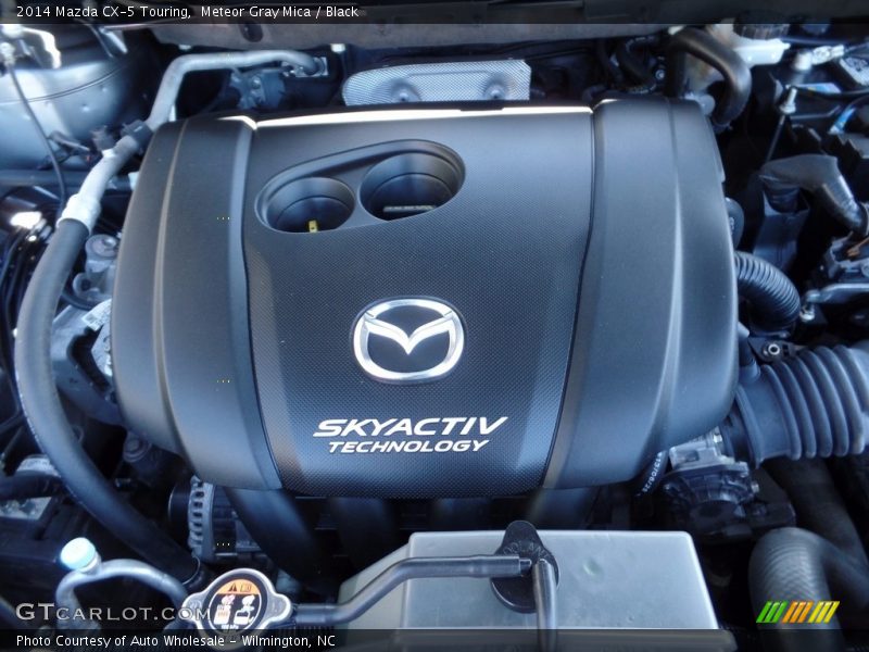 Meteor Gray Mica / Black 2014 Mazda CX-5 Touring