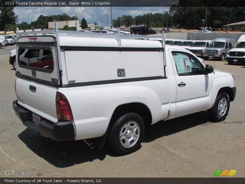 Super White / Graphite 2013 Toyota Tacoma Regular Cab