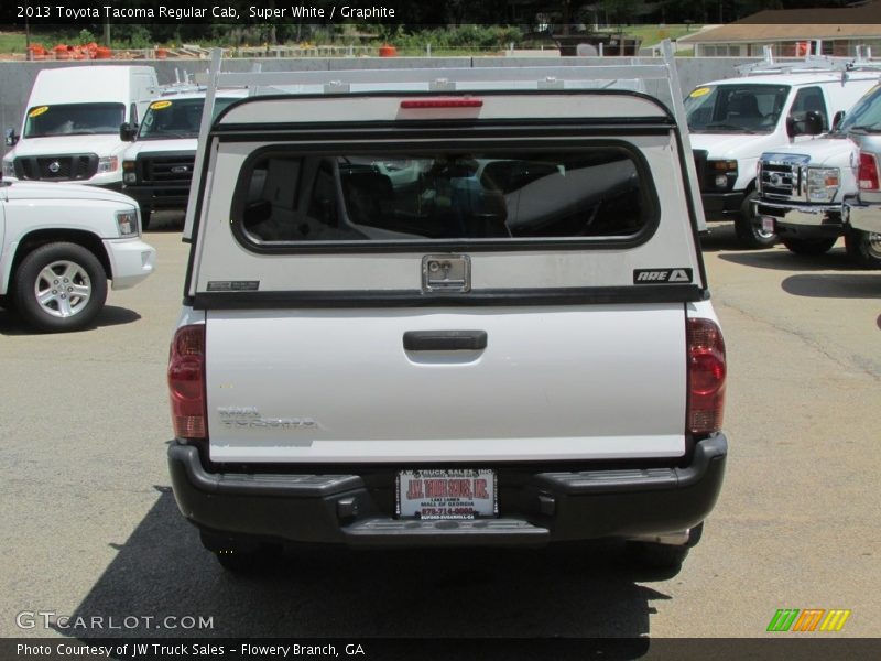 Super White / Graphite 2013 Toyota Tacoma Regular Cab