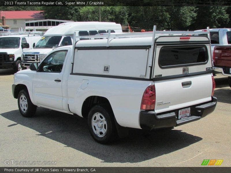 Super White / Graphite 2013 Toyota Tacoma Regular Cab