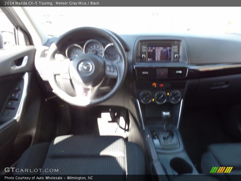 Meteor Gray Mica / Black 2014 Mazda CX-5 Touring