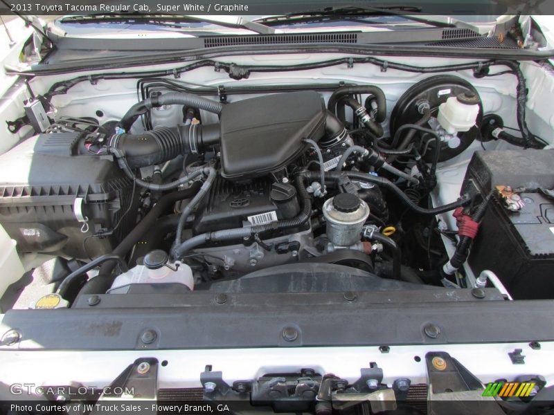 Super White / Graphite 2013 Toyota Tacoma Regular Cab