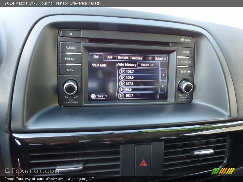 Meteor Gray Mica / Black 2014 Mazda CX-5 Touring