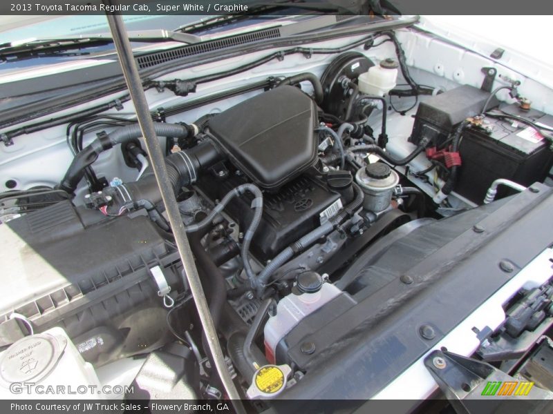 Super White / Graphite 2013 Toyota Tacoma Regular Cab