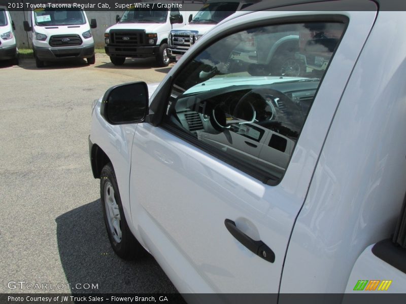 Super White / Graphite 2013 Toyota Tacoma Regular Cab