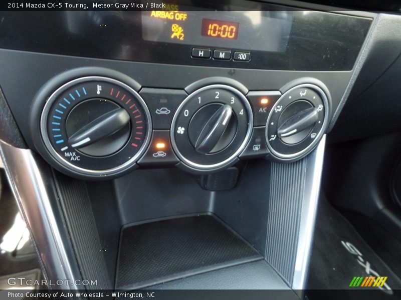 Meteor Gray Mica / Black 2014 Mazda CX-5 Touring