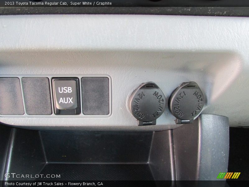 Super White / Graphite 2013 Toyota Tacoma Regular Cab