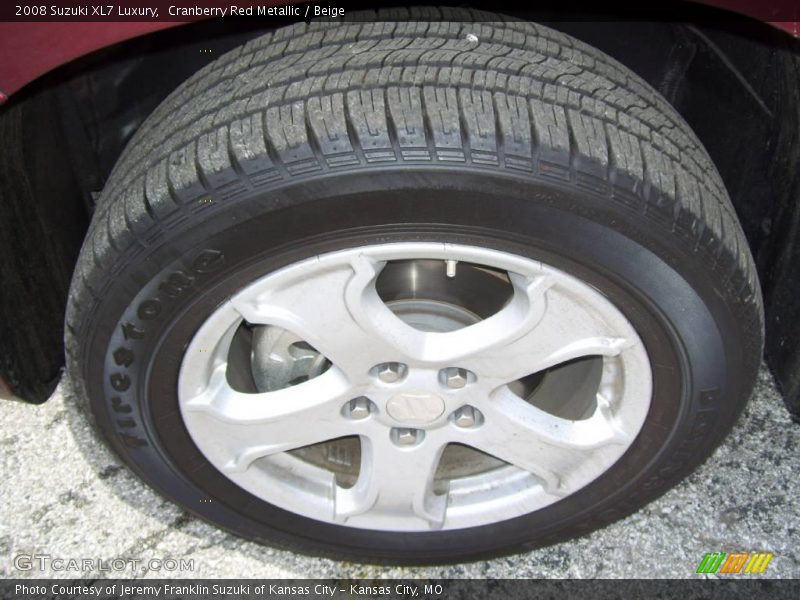 Cranberry Red Metallic / Beige 2008 Suzuki XL7 Luxury
