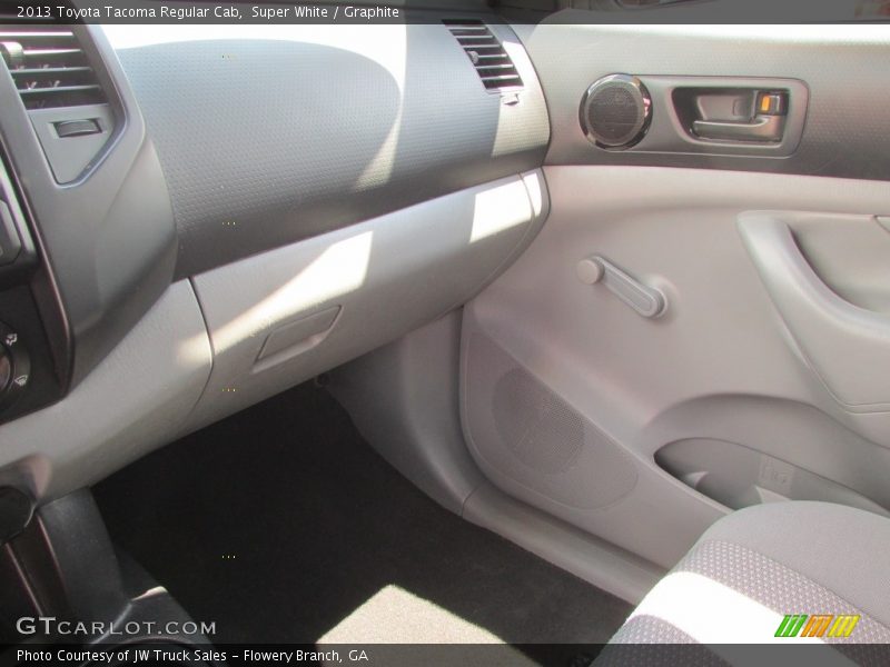 Super White / Graphite 2013 Toyota Tacoma Regular Cab