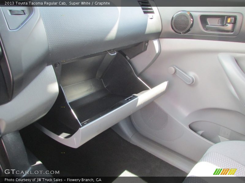 Super White / Graphite 2013 Toyota Tacoma Regular Cab