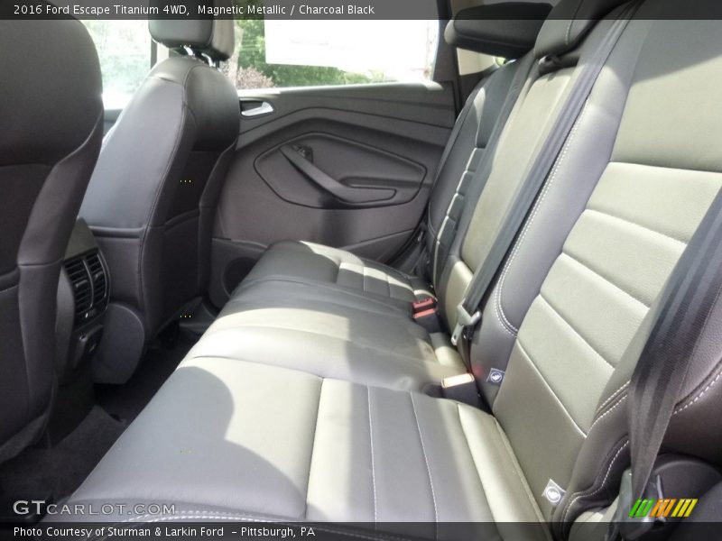 Magnetic Metallic / Charcoal Black 2016 Ford Escape Titanium 4WD