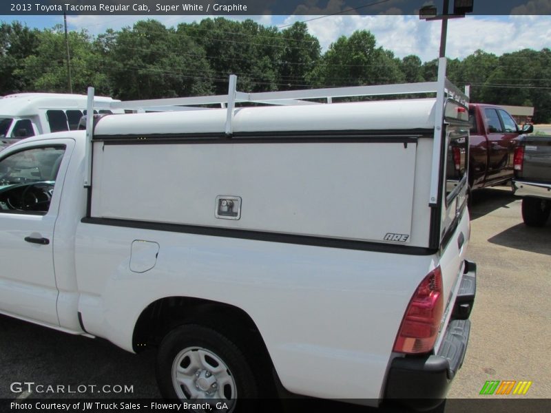 Super White / Graphite 2013 Toyota Tacoma Regular Cab