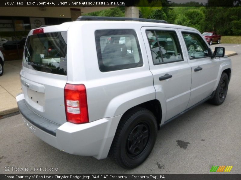 Bright Silver Metallic / Pastel Slate Gray 2007 Jeep Patriot Sport 4x4