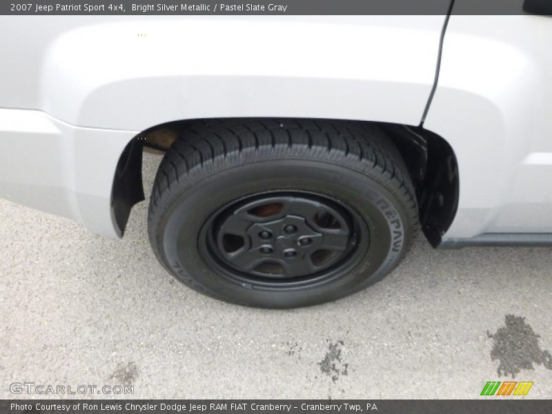 Bright Silver Metallic / Pastel Slate Gray 2007 Jeep Patriot Sport 4x4