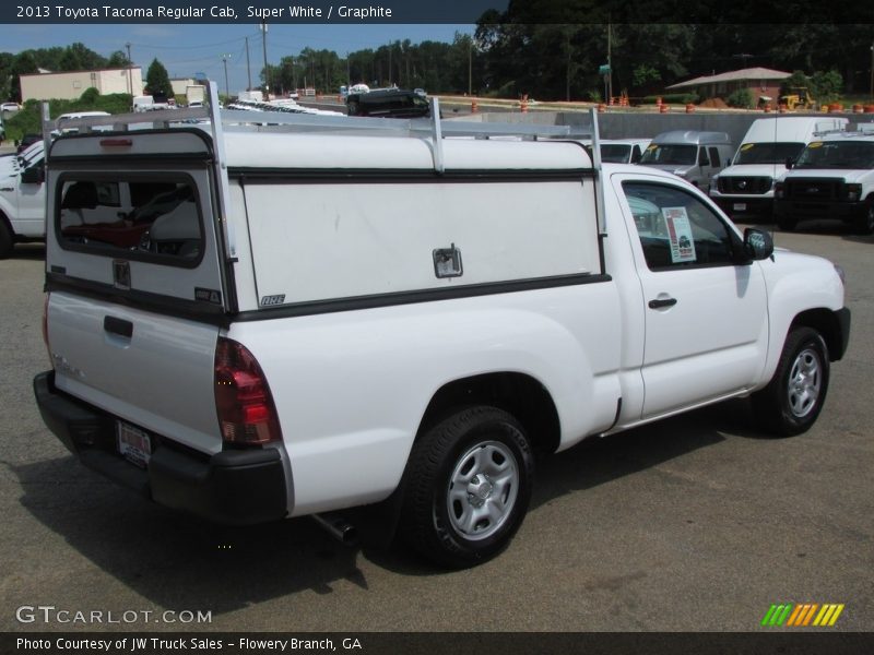 Super White / Graphite 2013 Toyota Tacoma Regular Cab