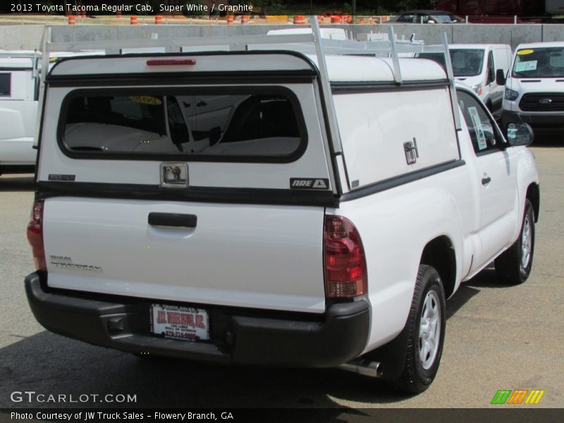 Super White / Graphite 2013 Toyota Tacoma Regular Cab